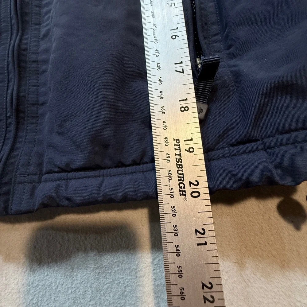 GAP Kids Navy Blue‎ Zip Jacket Small (5-6) Fleece Lined Windbreaker Y2K Retro
